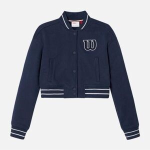 Wilson Women's Dark Blue Varsity Jacket